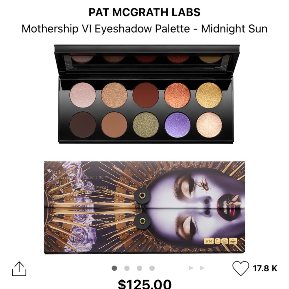 Pat McGrath Labs Mothership Midnight Sun UNTOUCHED